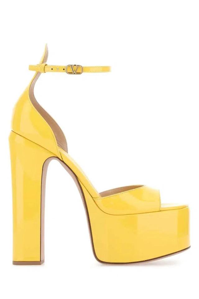 VALENTINO GARAVANI Sandals In Yellow Product Image