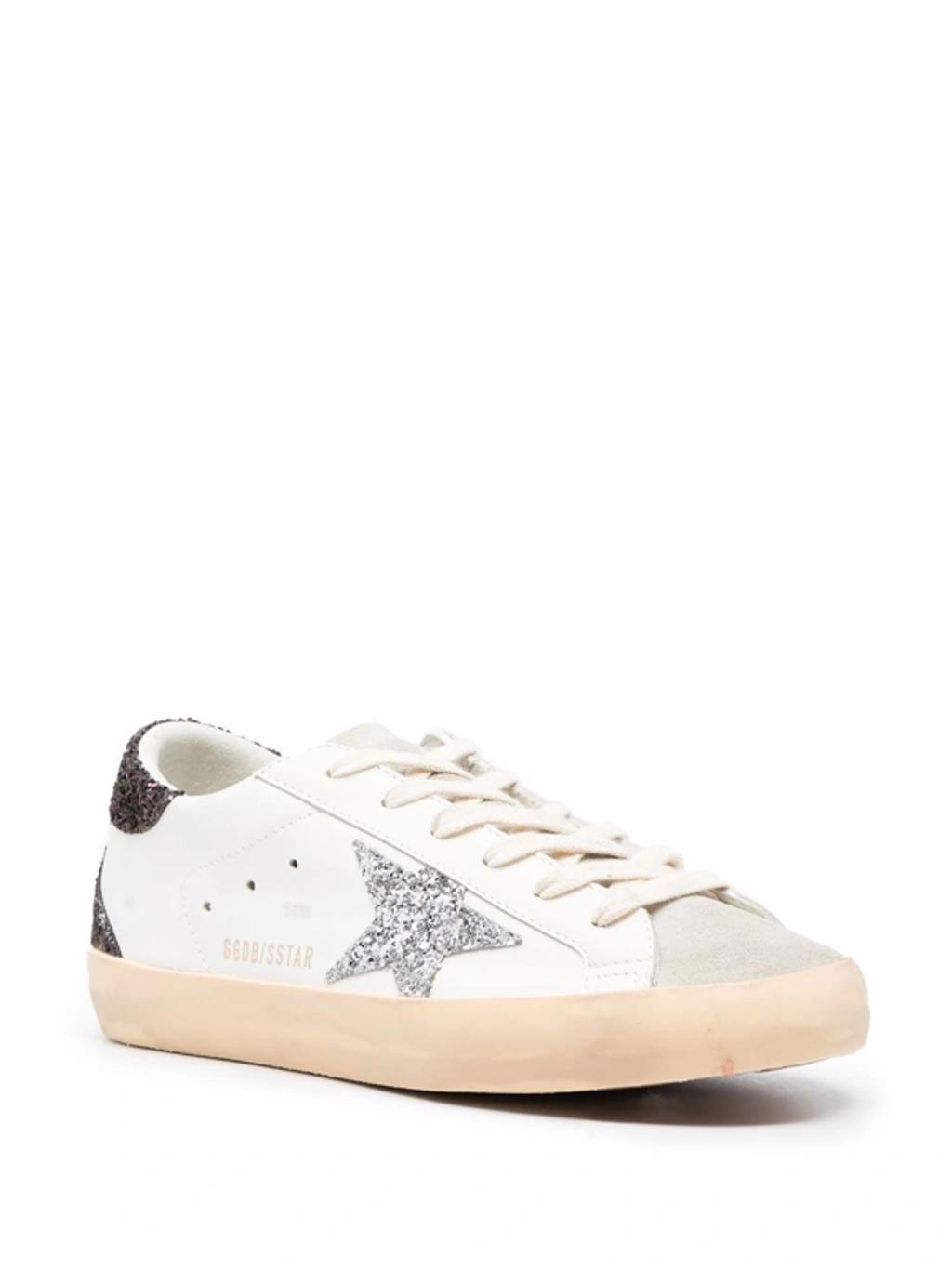 Super Star Low-top Sneakers In White Ice Silver Product Image