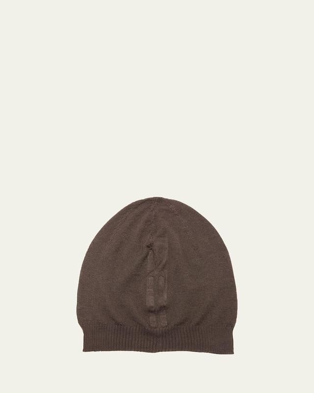 Mens Cashmere Beanie Hat Product Image