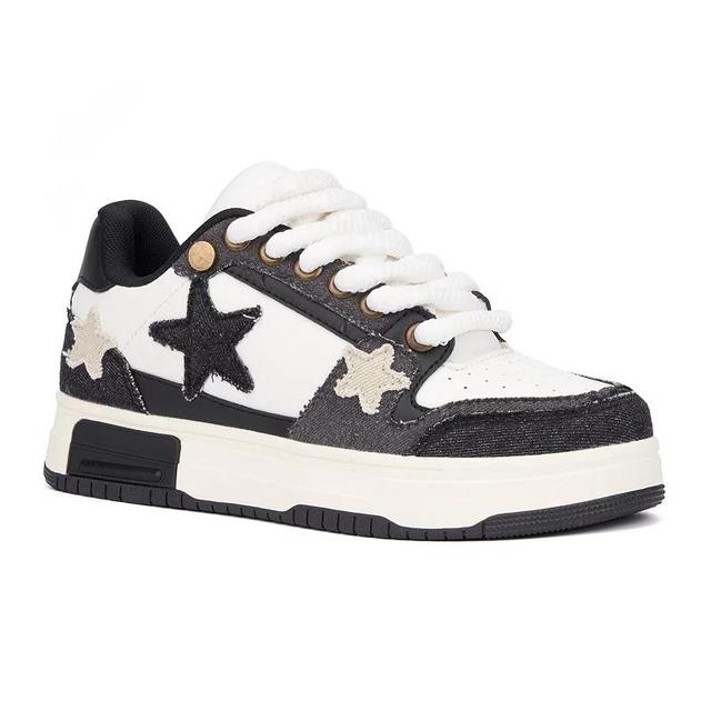 Olivia Miller Stars Womens Low Top Sneakers Product Image