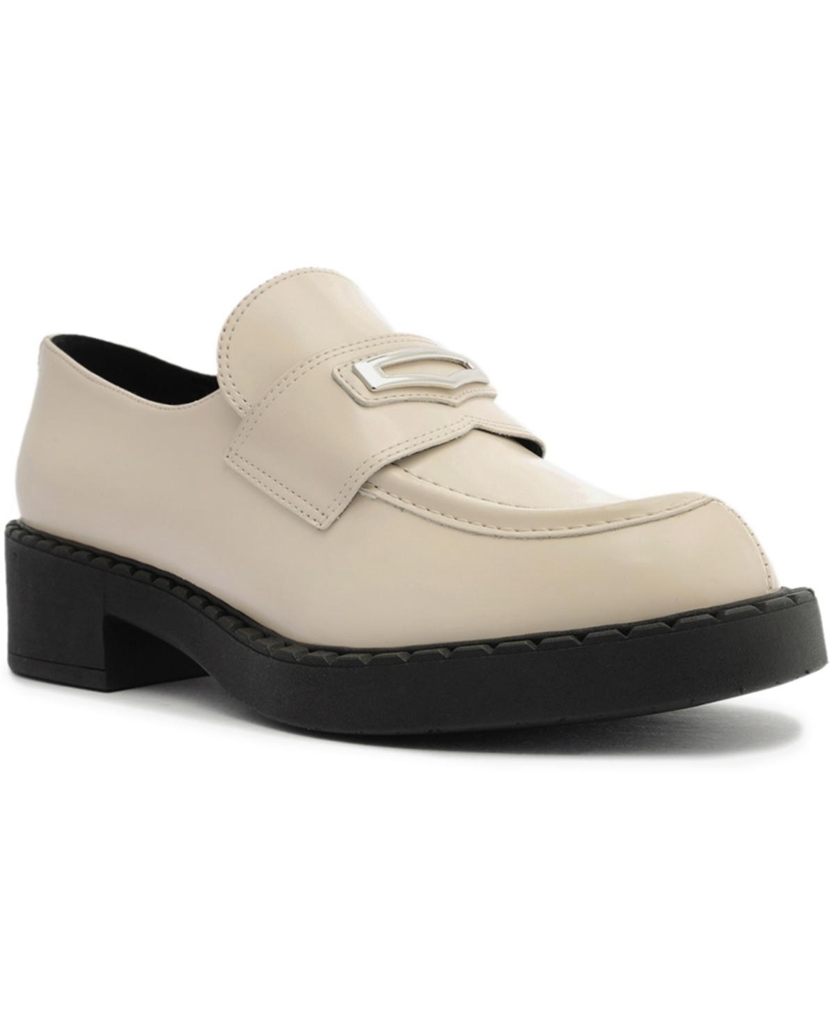 Arezzo Womens Grace Platform Loafers Product Image