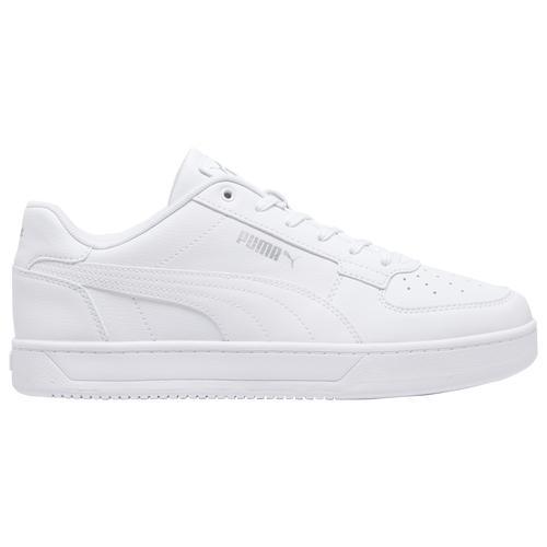 PUMA Mens PUMA Caven 2.0 - Mens Basketball Shoes White/Silver/White Product Image