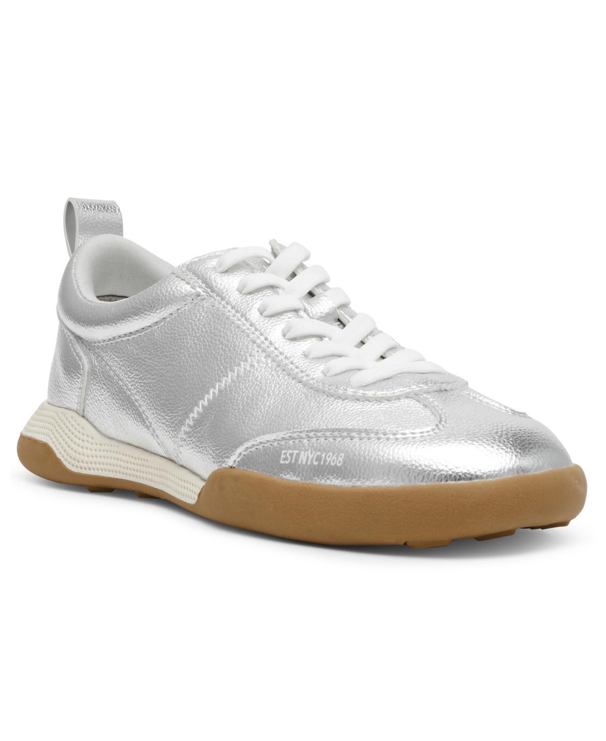 Anne Klein Womens Westside Low Profile Lace Up Retro Sneakers Product Image