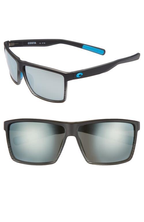 Costa Del Mar 63mm Polarized Oversize Rectangle Sunglasses Product Image