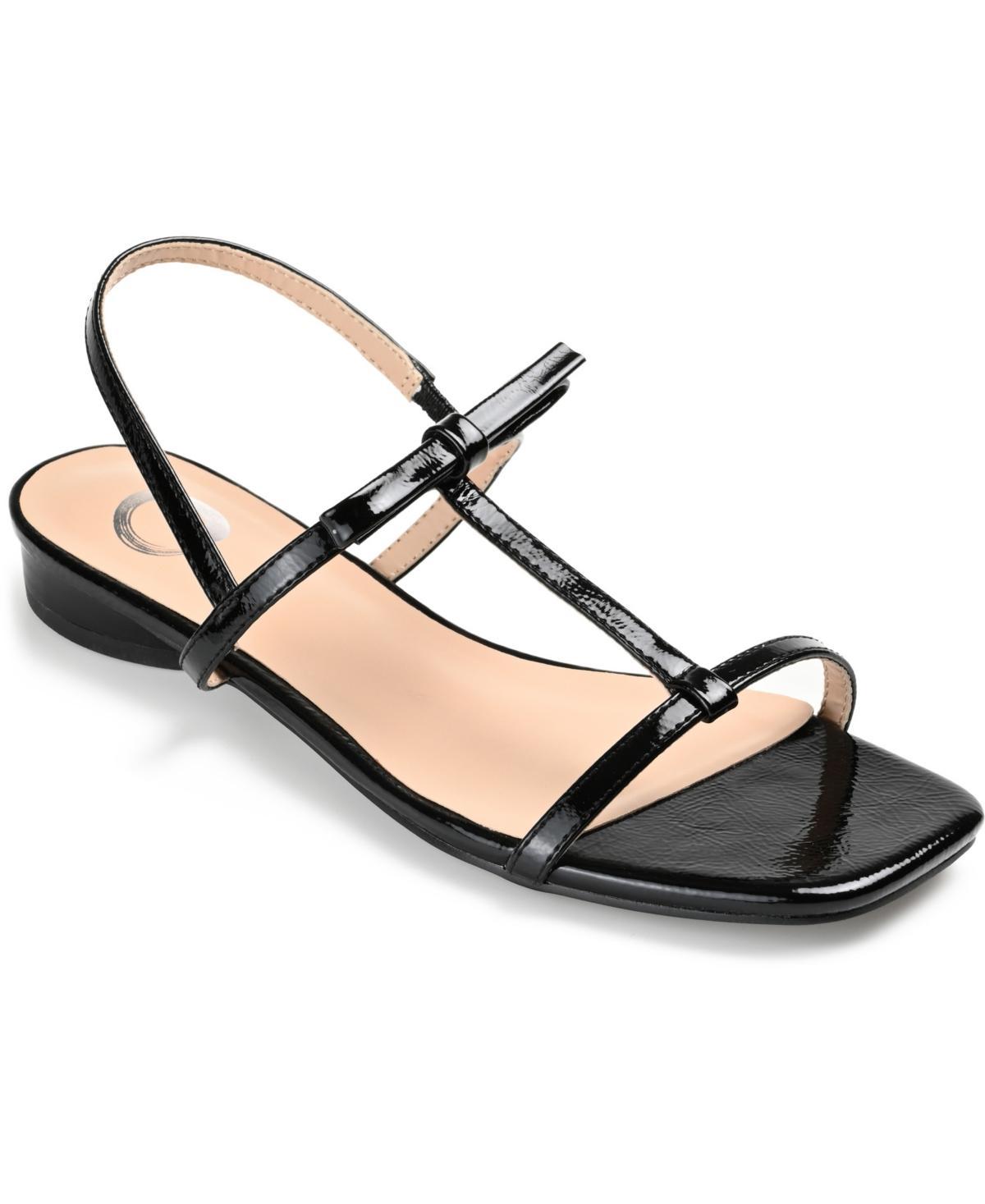 Journee Collection Zaidda Womens T-Strap Sandals Product Image