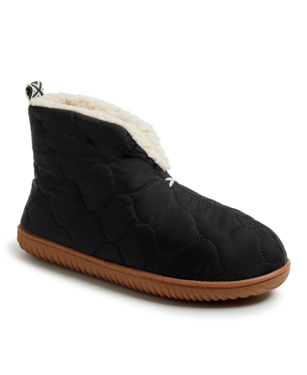 Dearfoams Warm Up Womens Ankle Boot Slippers Product Image