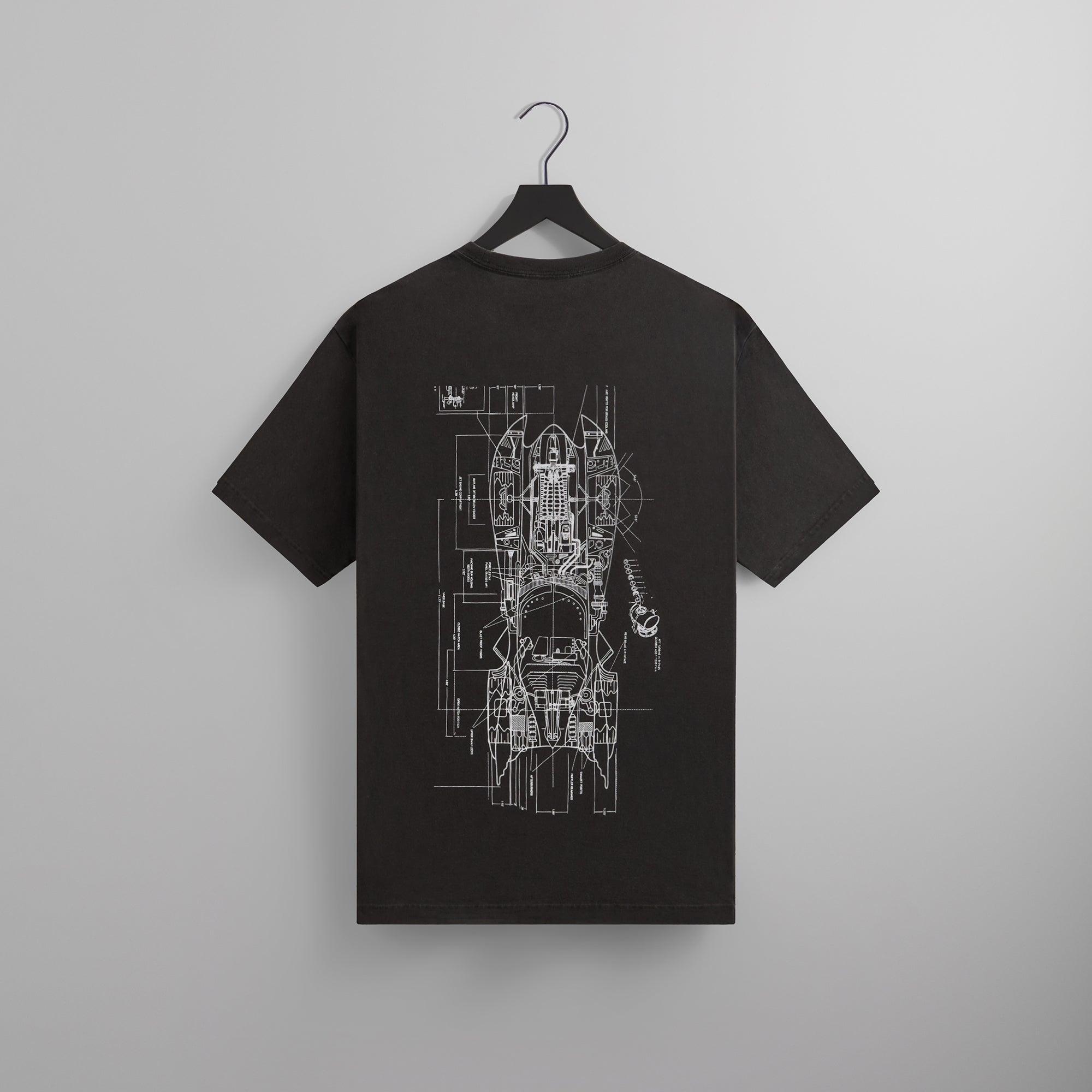 Batman | Kith Schematics Vintage Tee - Black Male Product Image