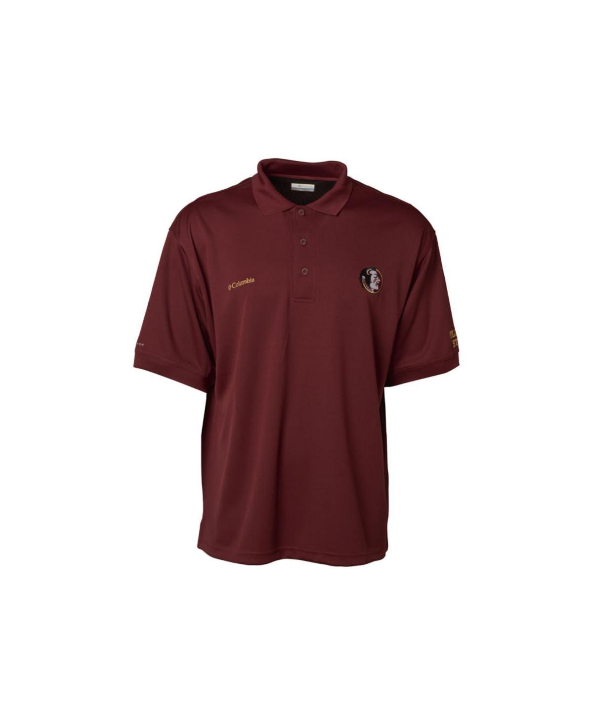 Columbia Mens Florida State Seminoles Perfect Cast Polo Shirt Product Image