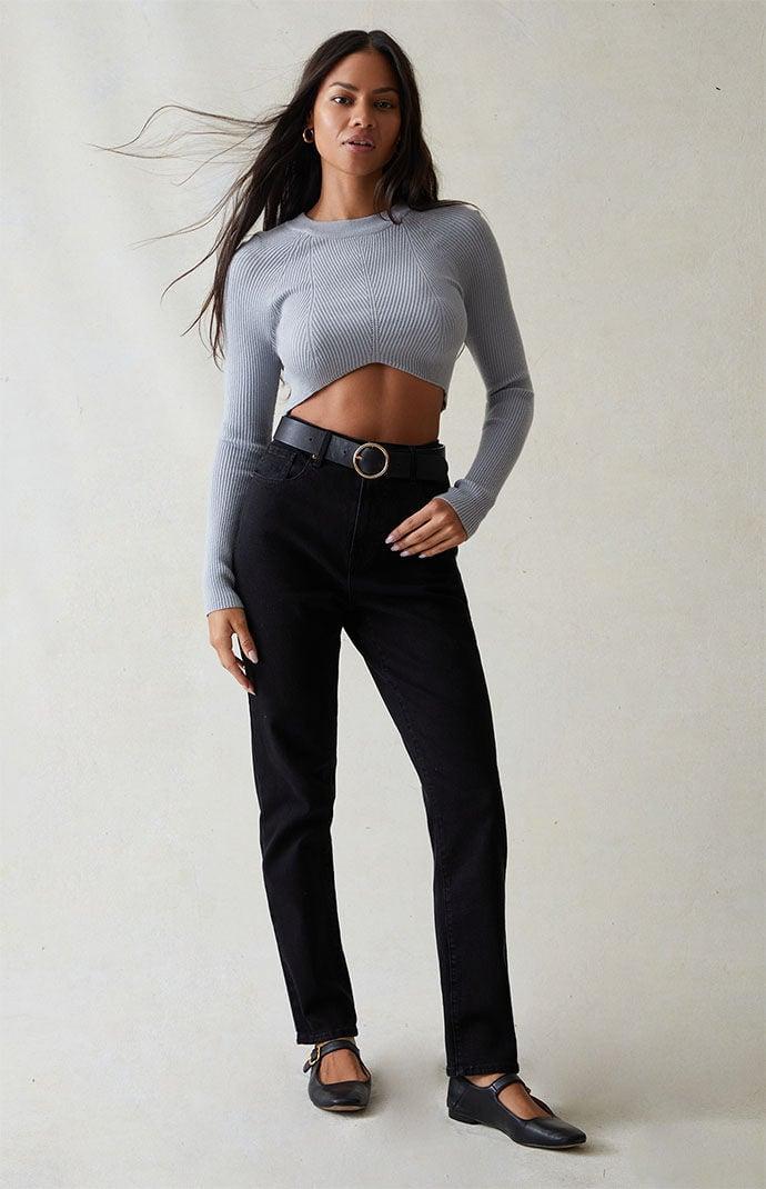 PacSun Womens Stretch Curve Straight Leg Jeans Product Image