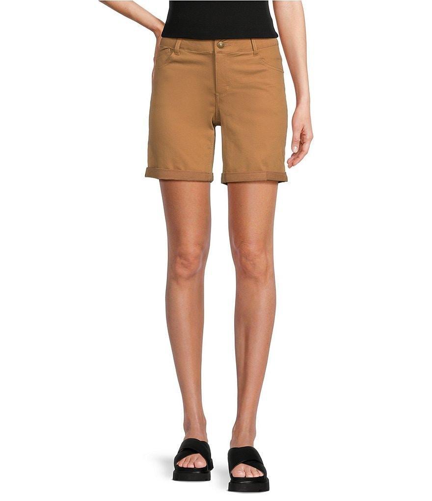 Gibson & Latimer Perfect Fit Rolled Cuff Twill Shorts product image