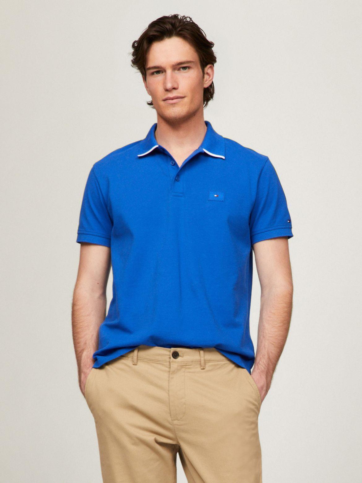 Tommy Hilfiger Men's Regular Fit Under Collar Logo Polo Product Image