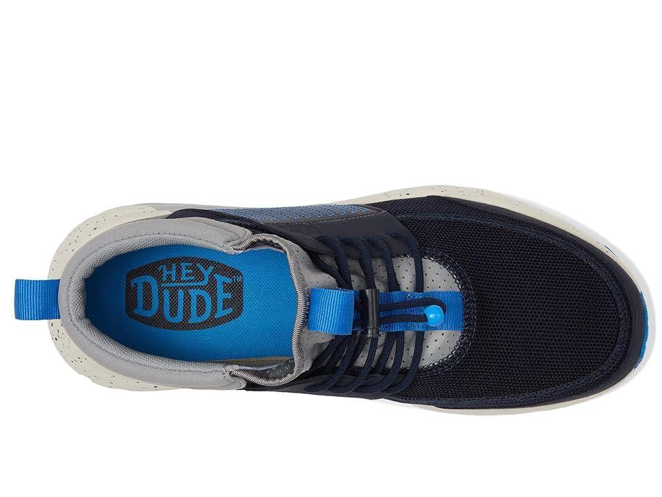 Hey Dude Sirocco Mid Trail (Navy/White) Men's Shoes Product Image