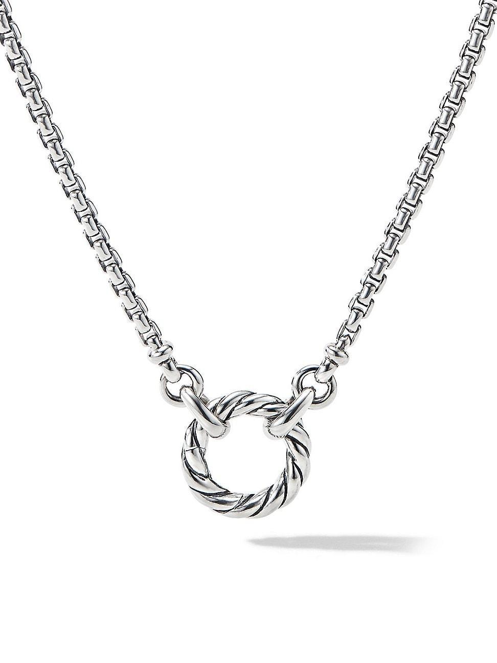 Womens Cable Amulet Vehicle Box Chain Necklace Product Image