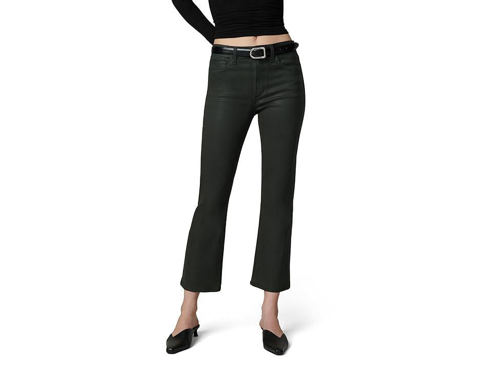 Joe's Jeans The Callie Coated Cropped Bootcut (Autumn Forest) Women's Jeans Product Image