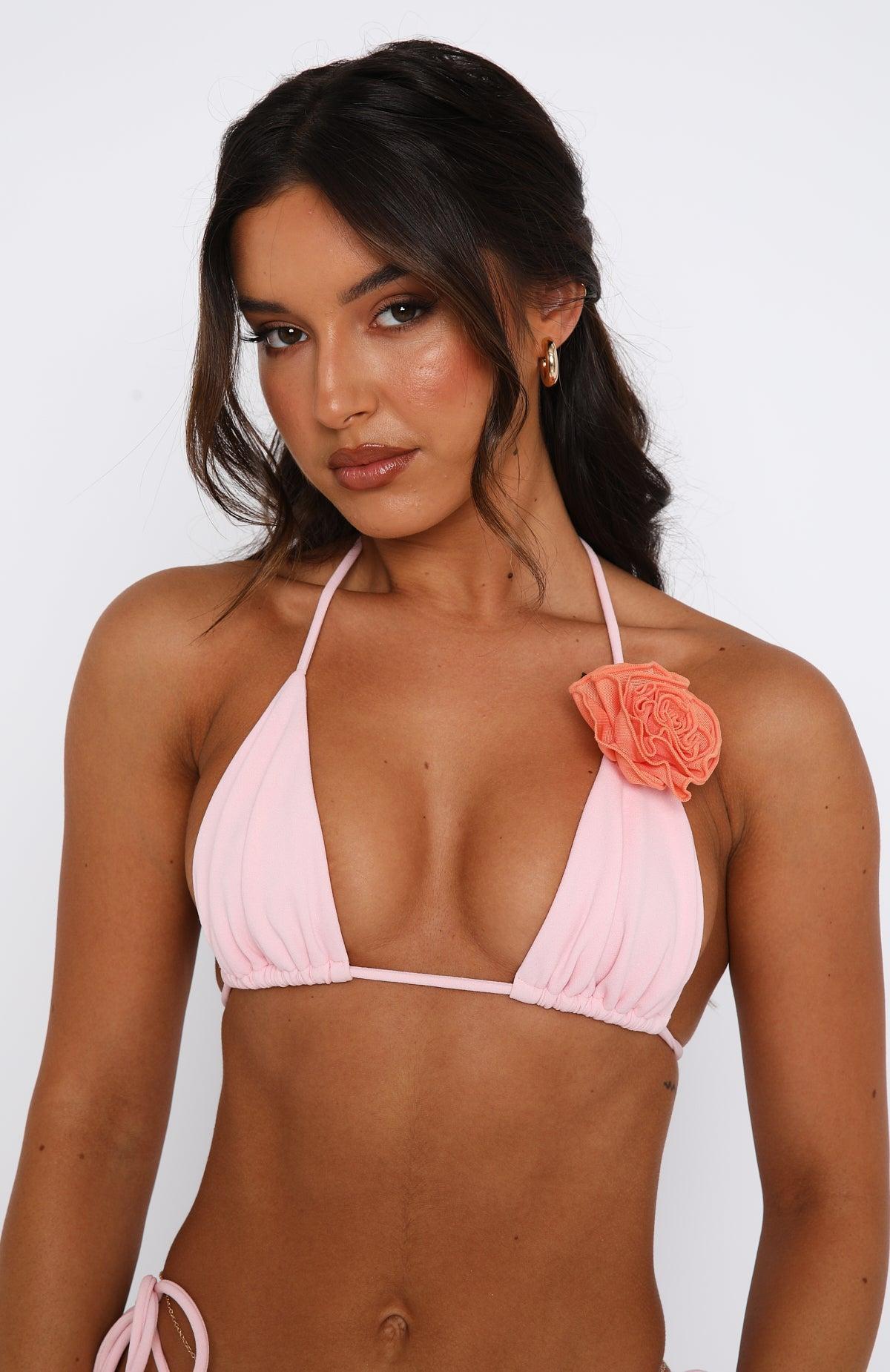 Salerno Bikini Top Pink Product Image