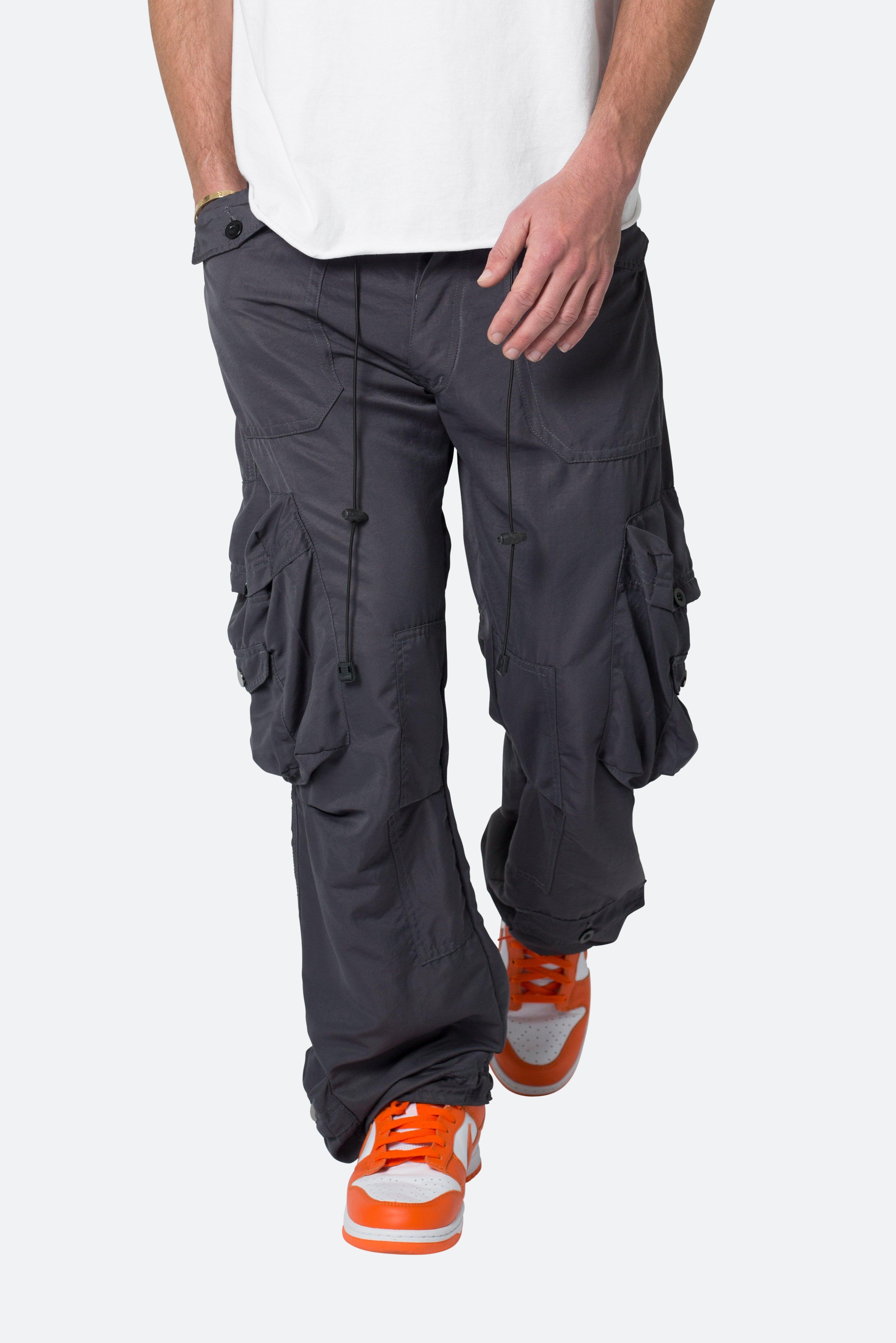 Lightweight Cinch Cargo Pants - Faded Black Male Product Image