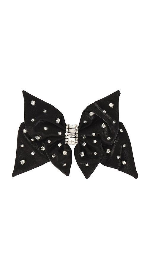 Lovers and Friends Crest Bow in Black Product Image