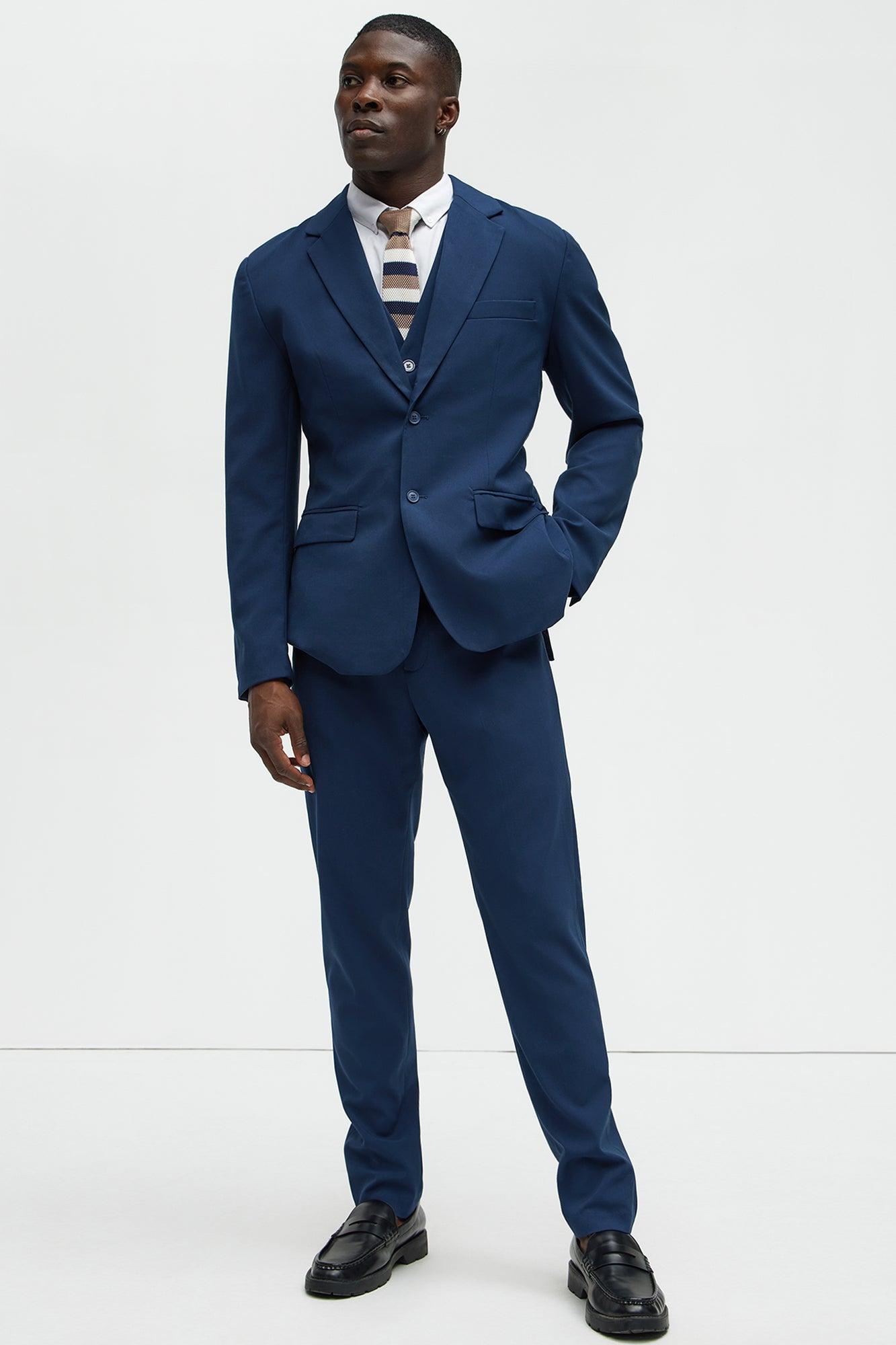 The Modern Stretch Slim Trouser - Navy Product Image