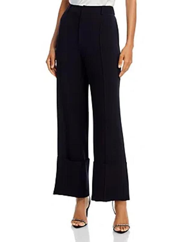 Cinq A Sept Alliston Wide Leg Pants In Black Product Image