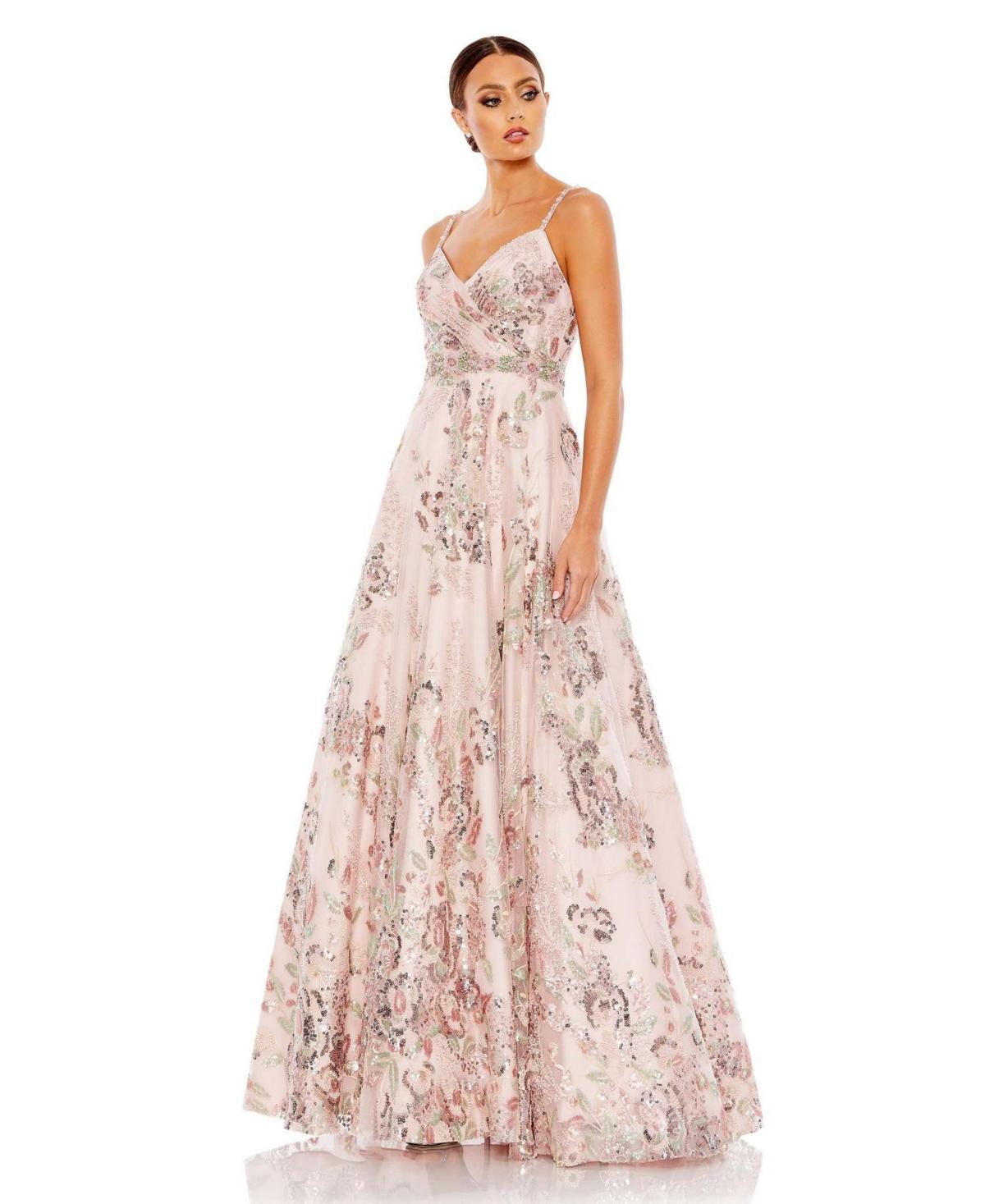 Women's Embellished A Line Gown Product Image