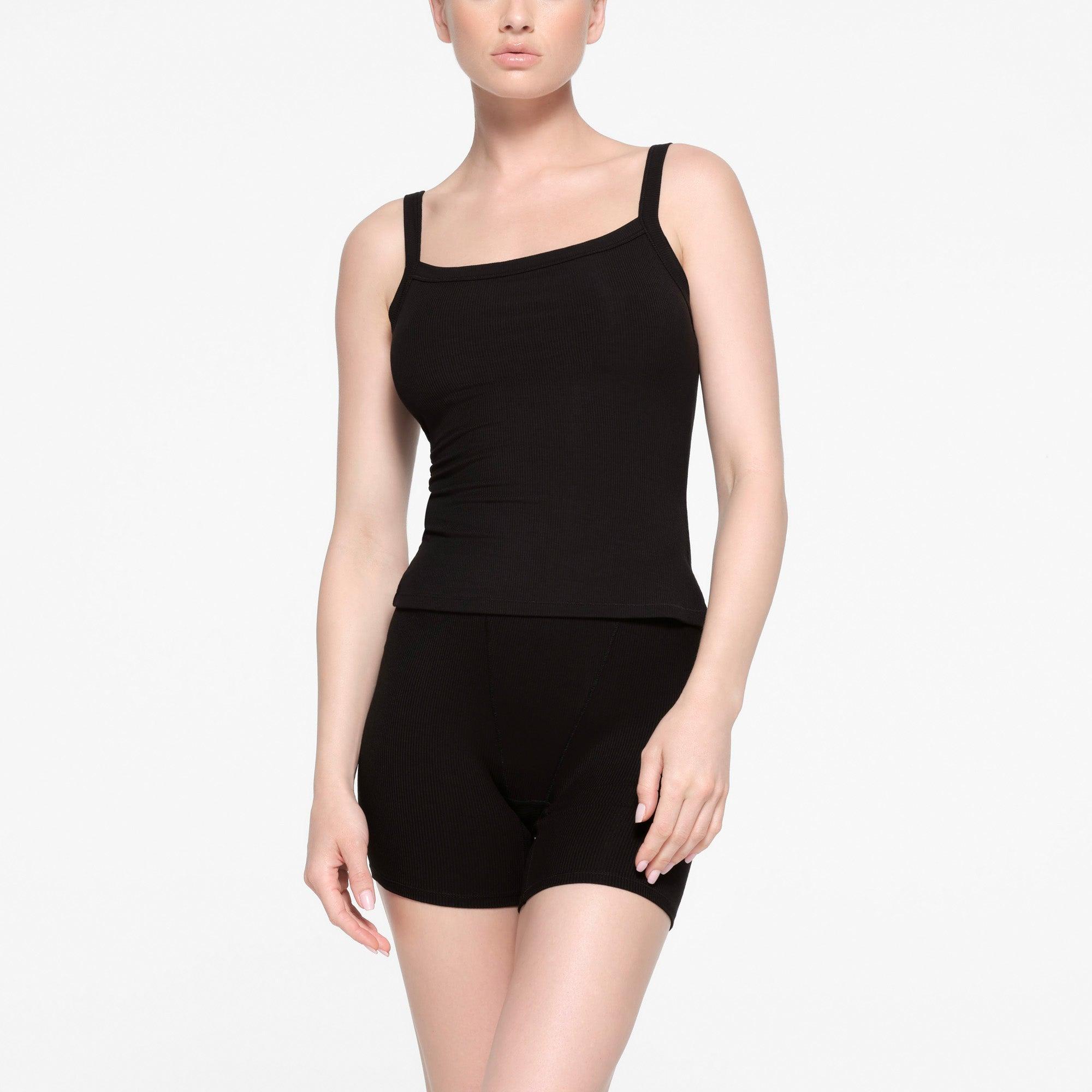 SOFT LOUNGE SCOOP NECK TANK | ONYX Product Image