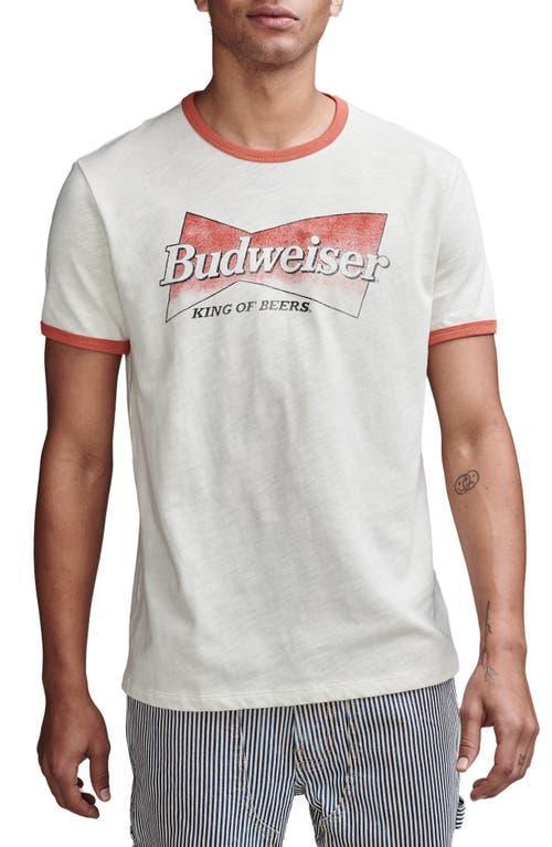 Lucky Brand Budweiser Logo Cotton Graphic T-Shirt Product Image