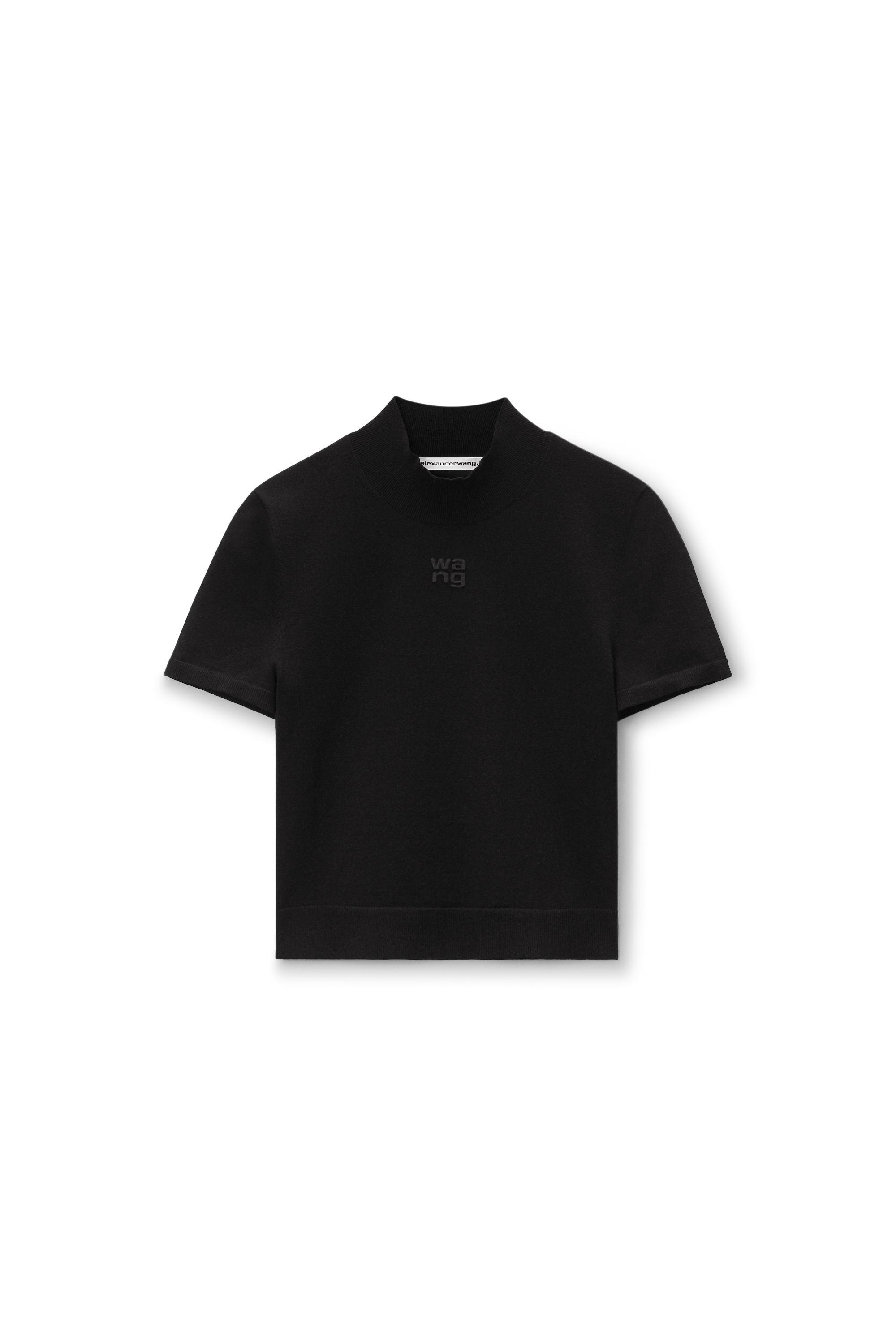 Logo Short Sleeve Mockneck Top product image