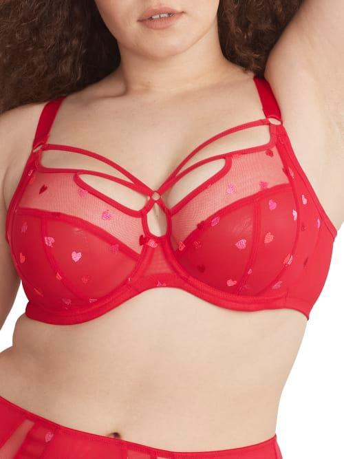 Elomi Sachi Underwire Strappy Plunge Bra Product Image