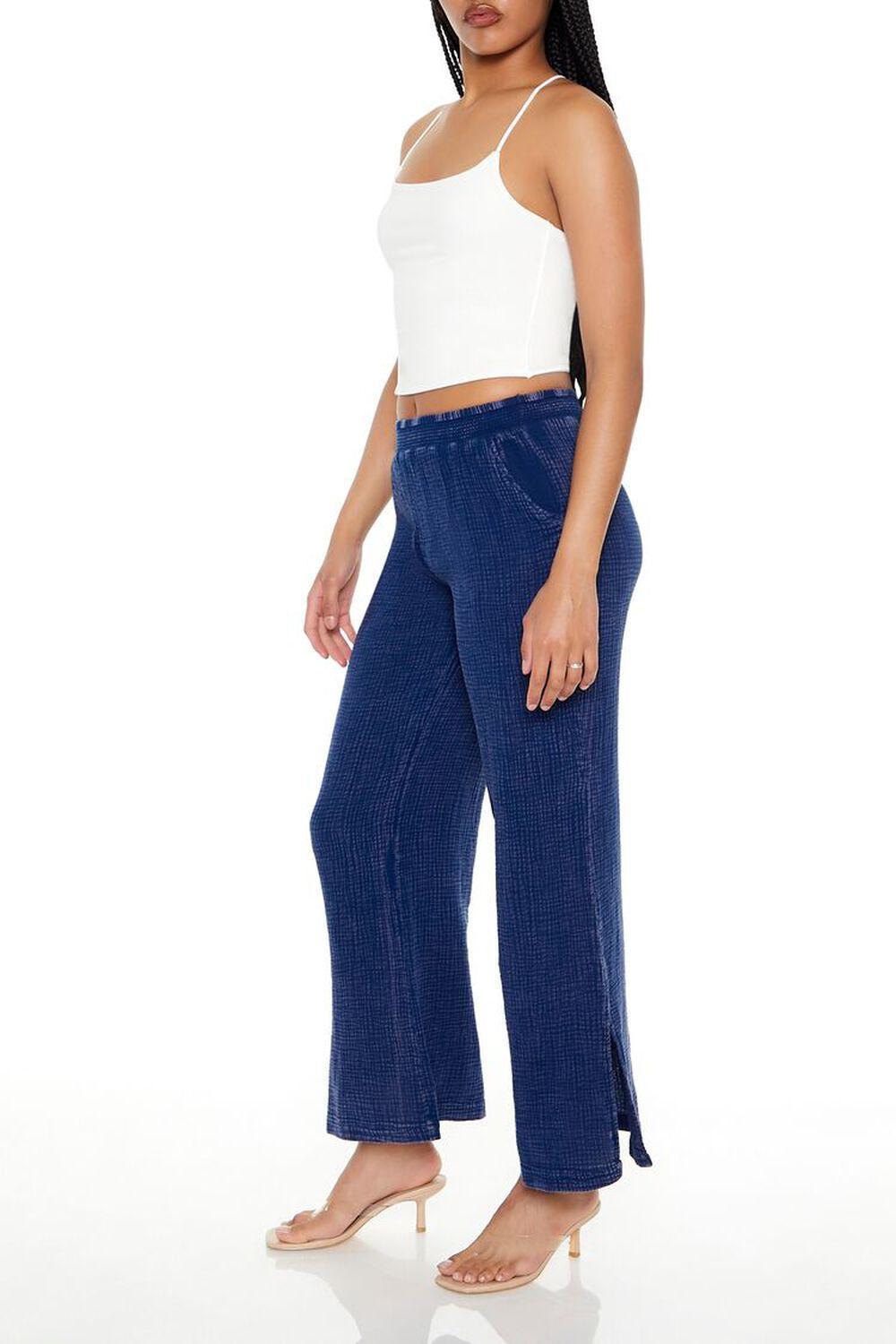 Mineral Wash Wide-Leg Pants | Forever 21 Product Image