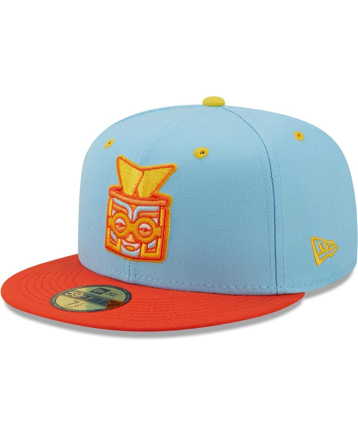 Mens New Era Light Blue Rayados de Winston-Salem Copa De La Diversion 59FIFTY Fitted Hat - Light Blue Product Image