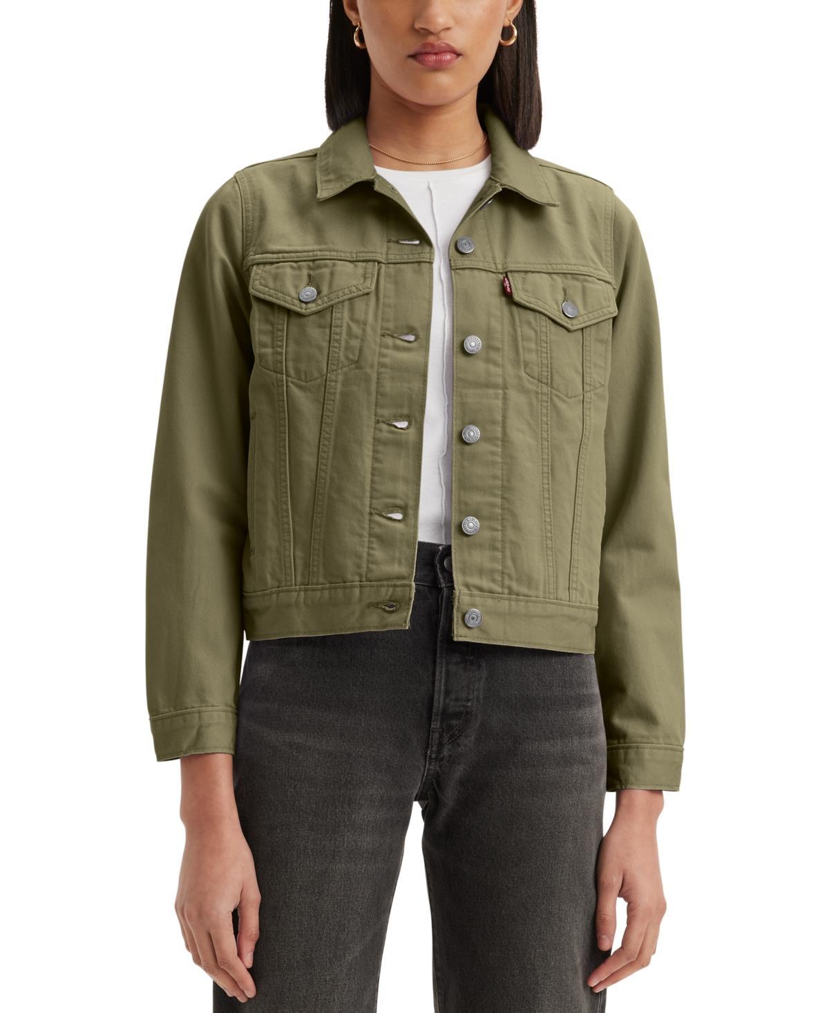 Levis Womens Original Cotton Denim Trucker Jacket Product Image