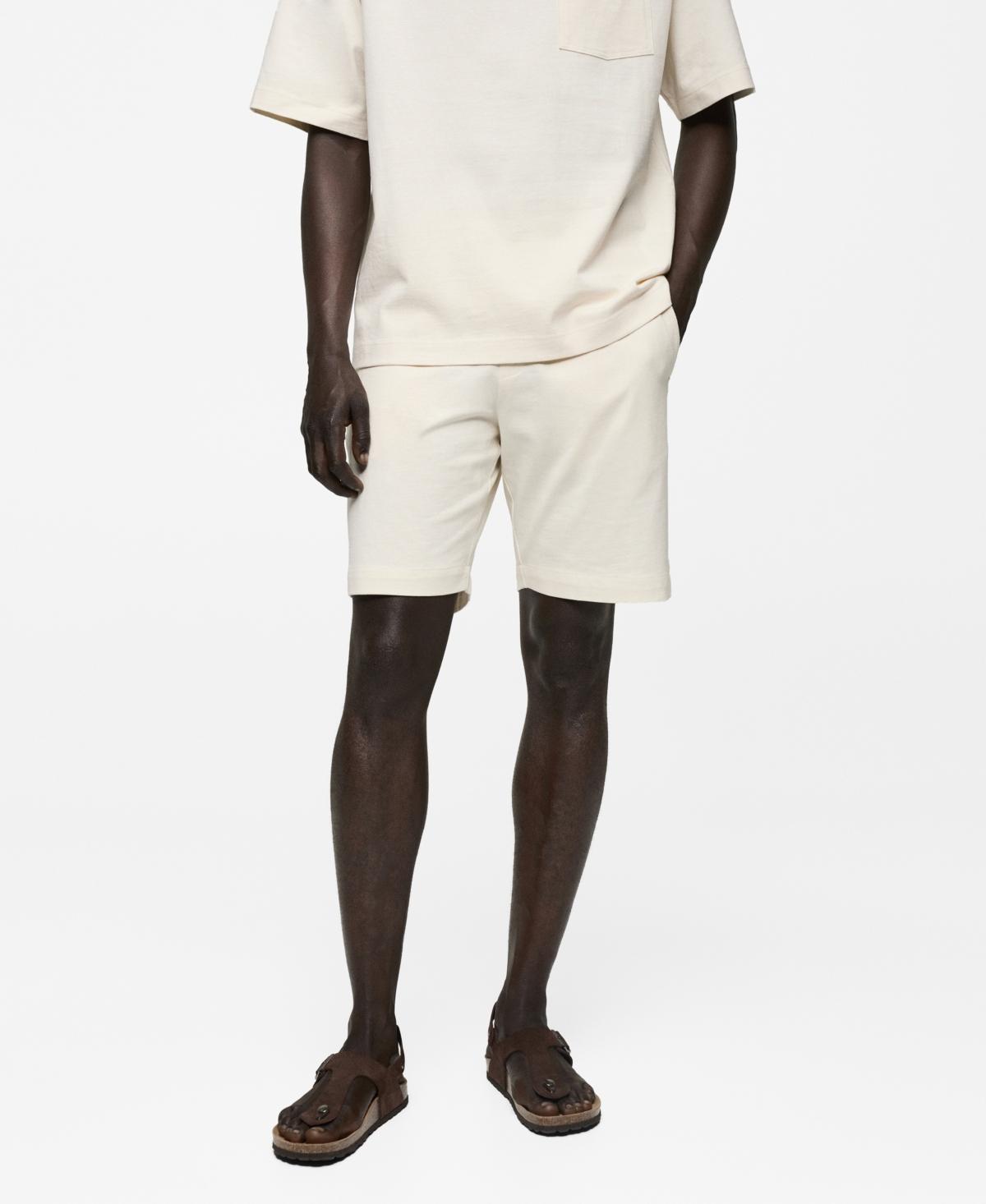 Mango Mens Drawstring Bermuda Shorts Product Image