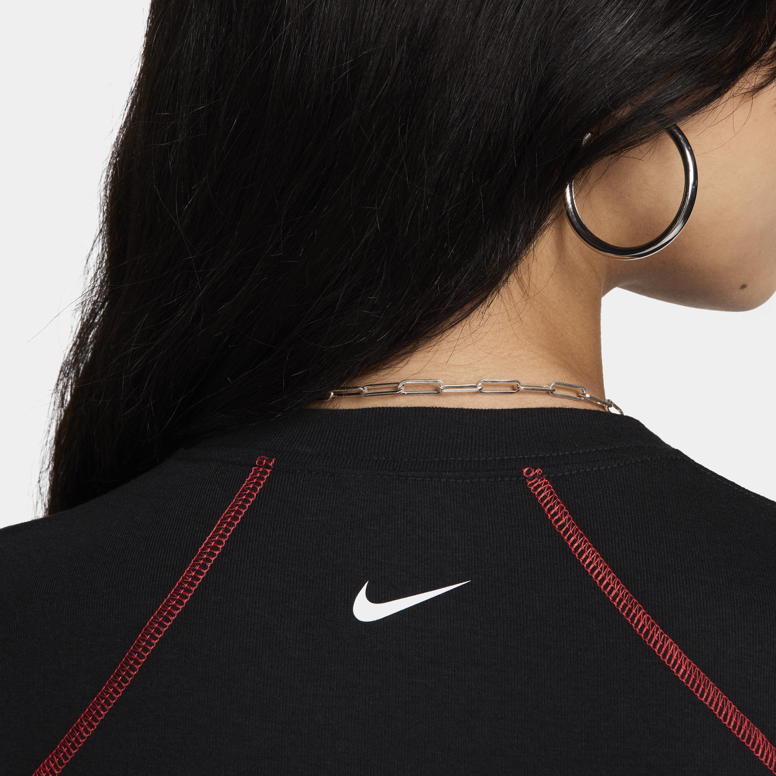 Womens Nike Sportswear Short-Sleeve Dress Product Image