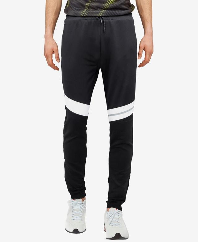 X-Ray Mens Sport Jogger Pants - Black, White Product Image