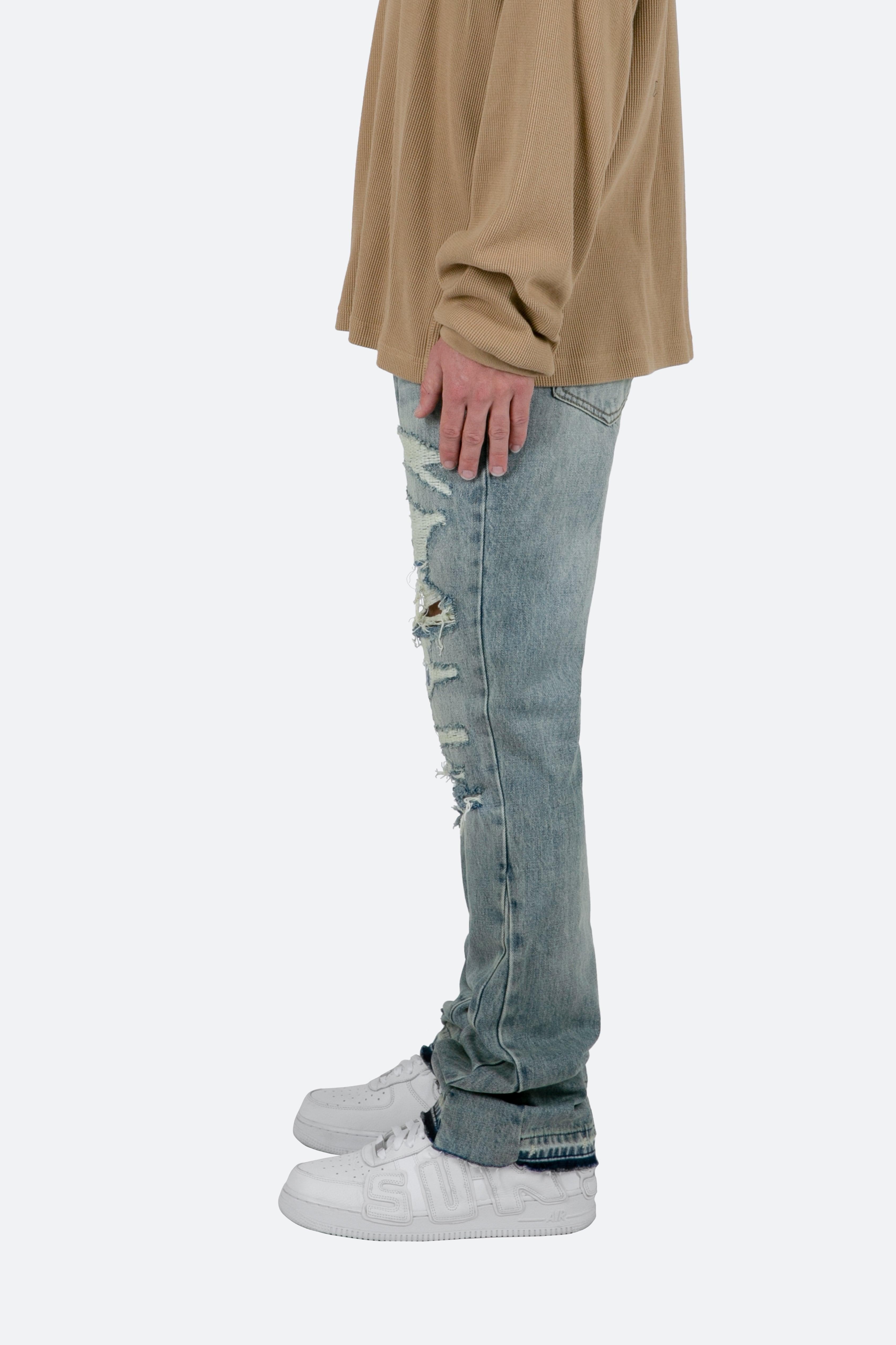 B469 Flare Denim - Blue Product Image