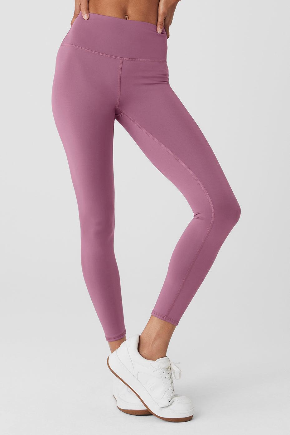 7/8 High-Waist Airlift Legging - Soft Mulberry Female Product Image