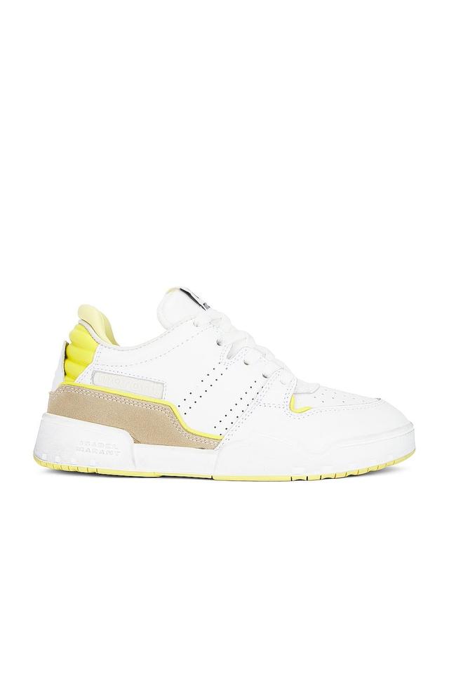 Isabel Marant Emree Sneaker in Yellow Product Image