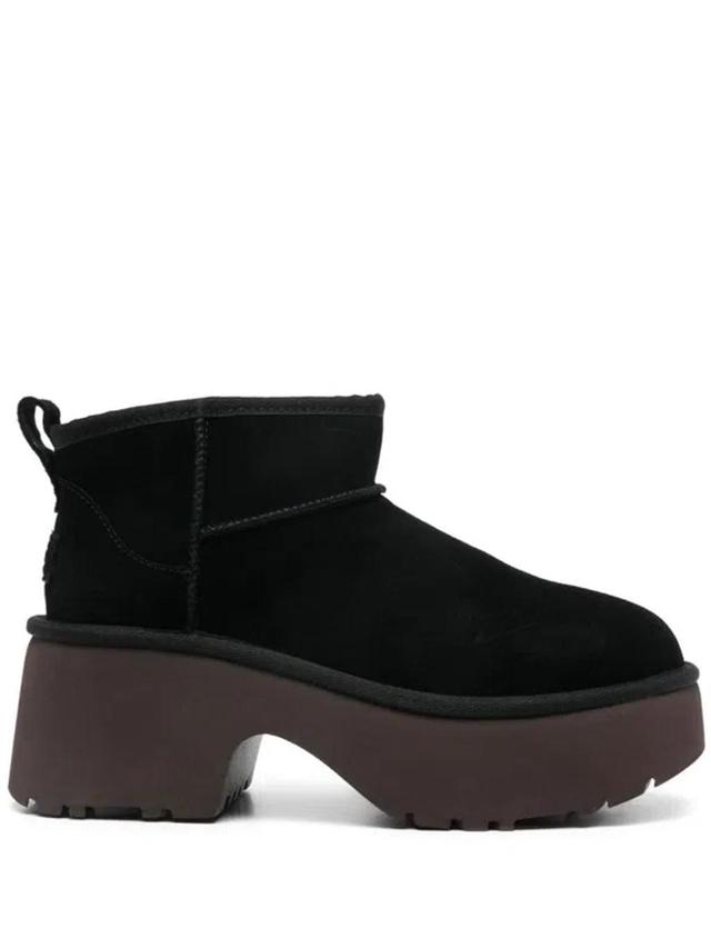 UGG Classic Ultra Mini New Heights Boots In Blk Product Image