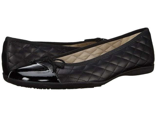 French Sole PassportR Flat (Black Patent/Black Leather) Women's Dress Flat Shoes Product Image