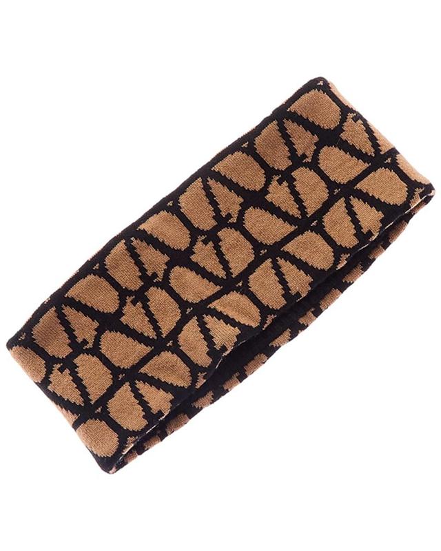 Vlogo Cashmere Headband In Brown Product Image