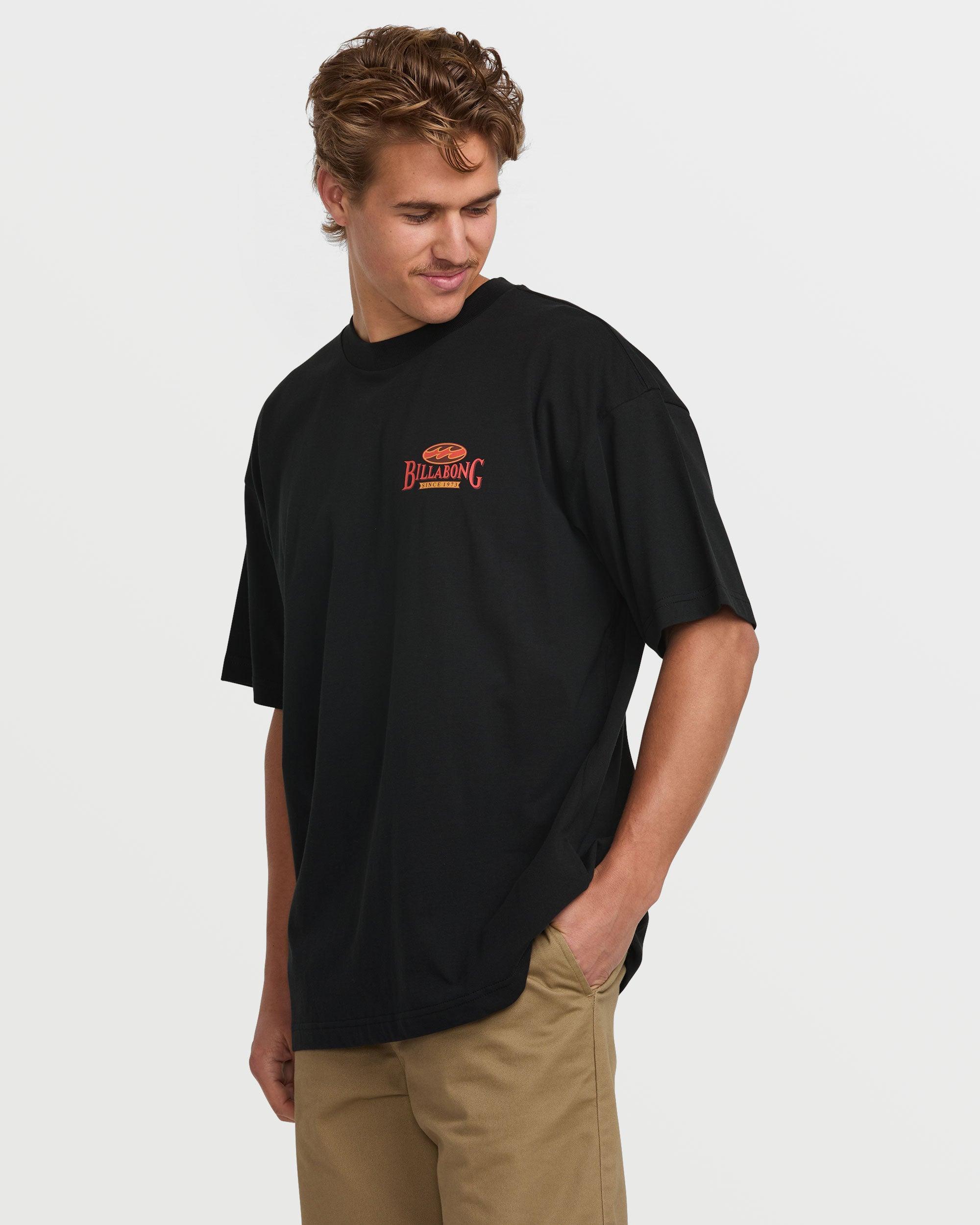 Double Spread OG Short Sleeve Tee - Black Male Product Image