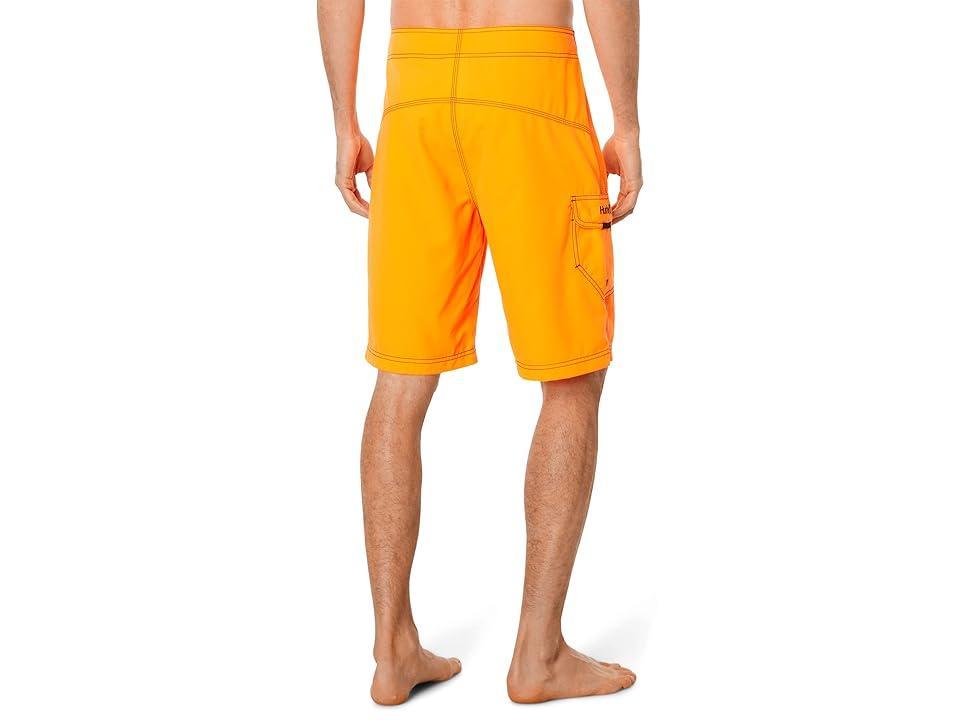 Hurley One Only Boardshort 22 (Neon Orange/Black) Men's Swimwear Product Image