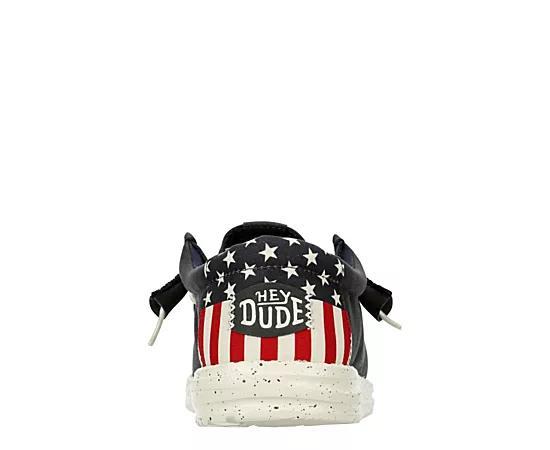 Heydude Mens Wally Americana Slip On Sneaker Product Image