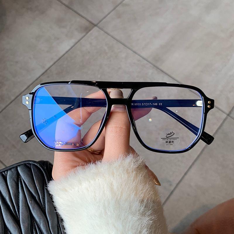 Plain Square Eyeglasses Product Image