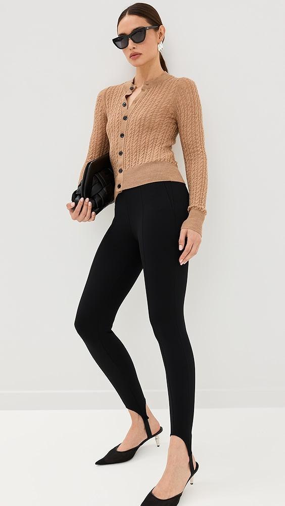 AMI Cable Knit Cardigan | Shopbop Product Image