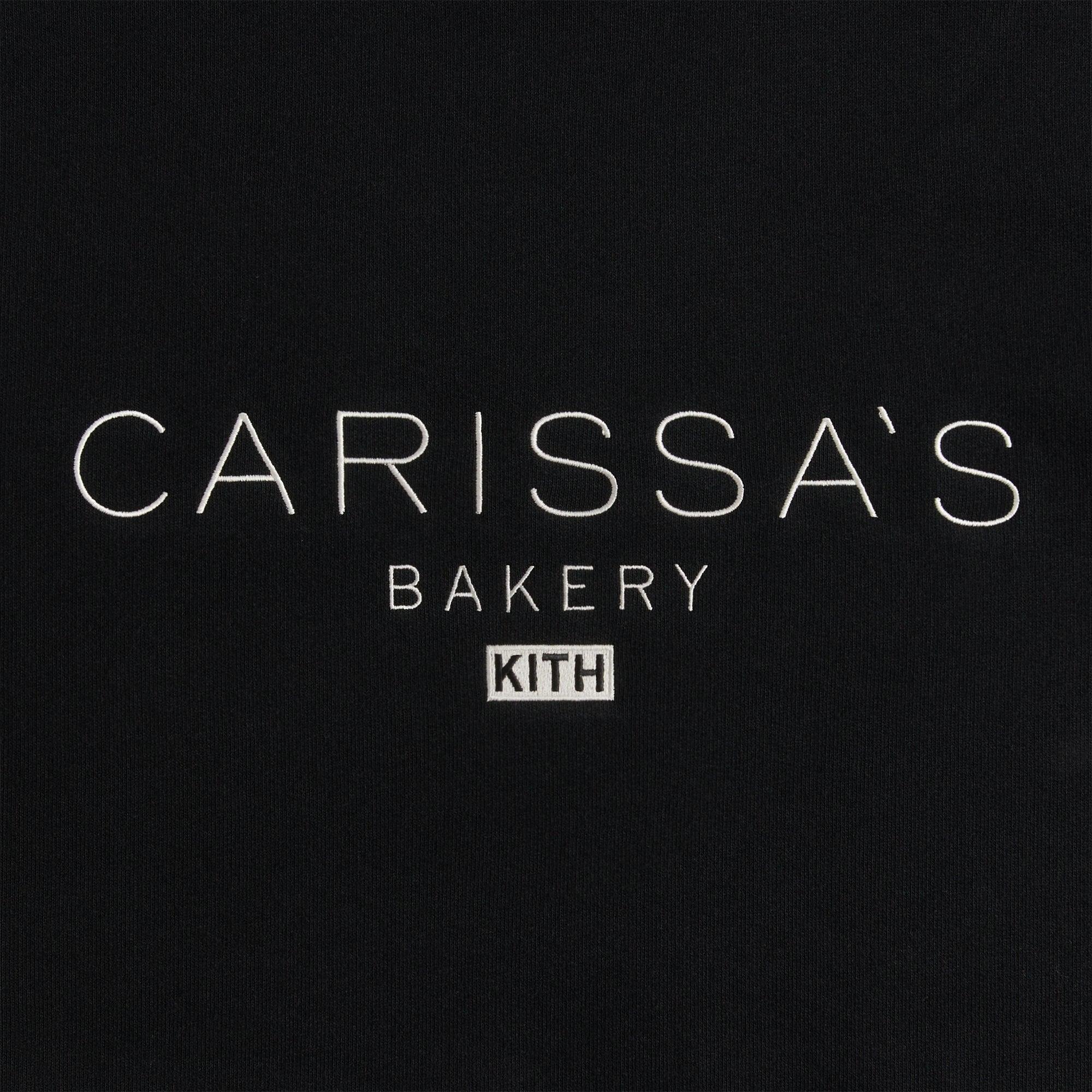 Kith for Carissa's Bakery Nelson Crewneck - Black Male Product Image