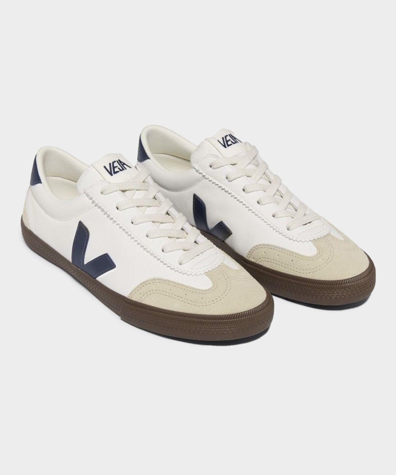 Veja Volley Canvas Sneaker in Nautico / Bark Product Image