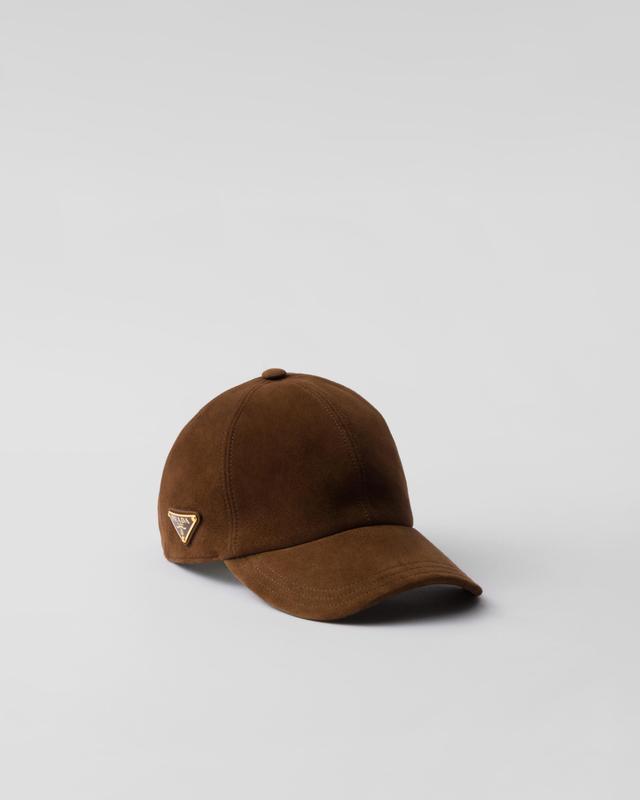 Suede baseball cap Product Image