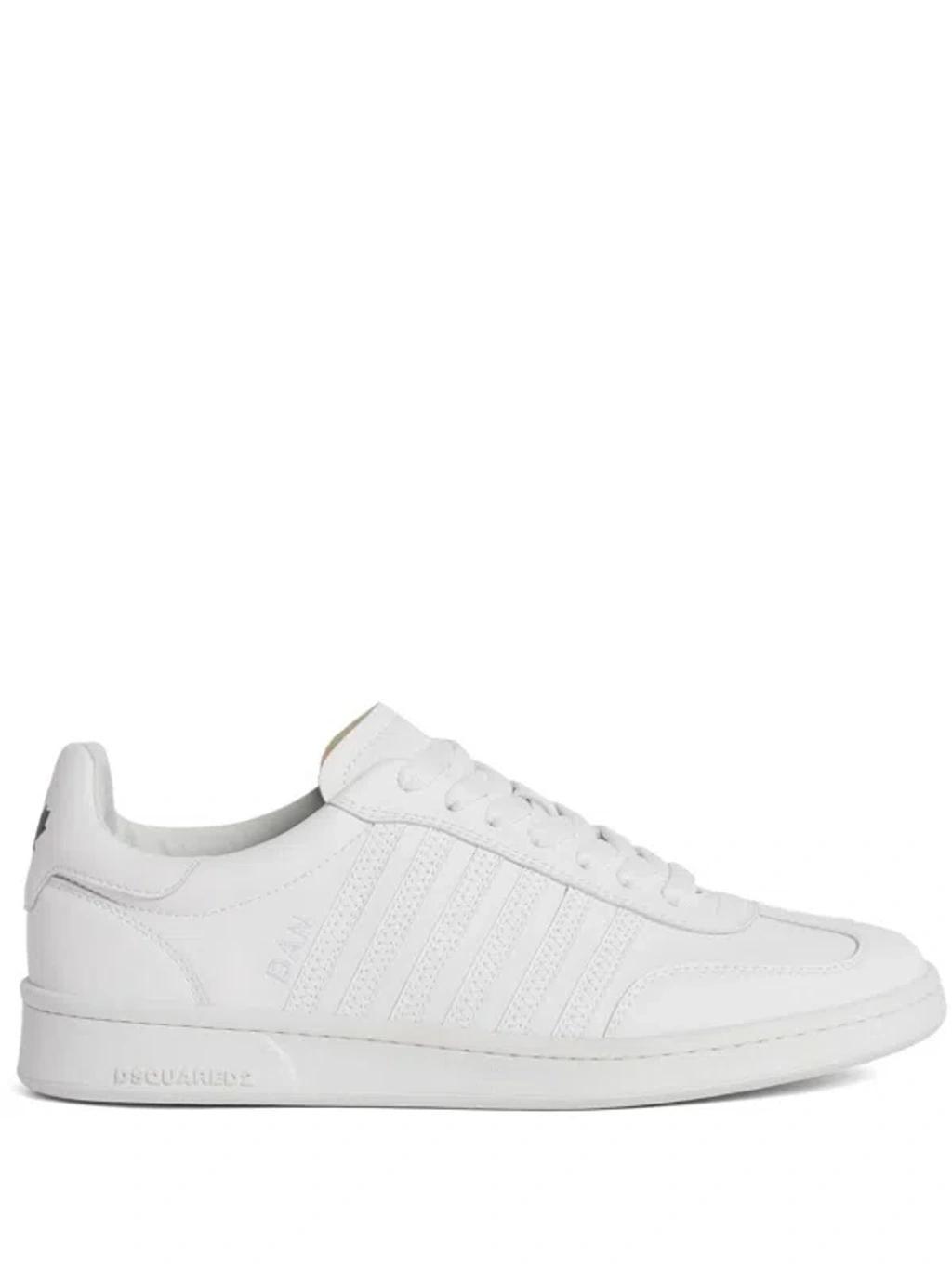 DSQUARED2 Boxer Sneakers In White Product Image