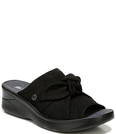 BZees Smile Wedge Slide Sandal Product Image